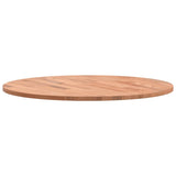 Table top Ø60x1.5 cm round solid beech wood