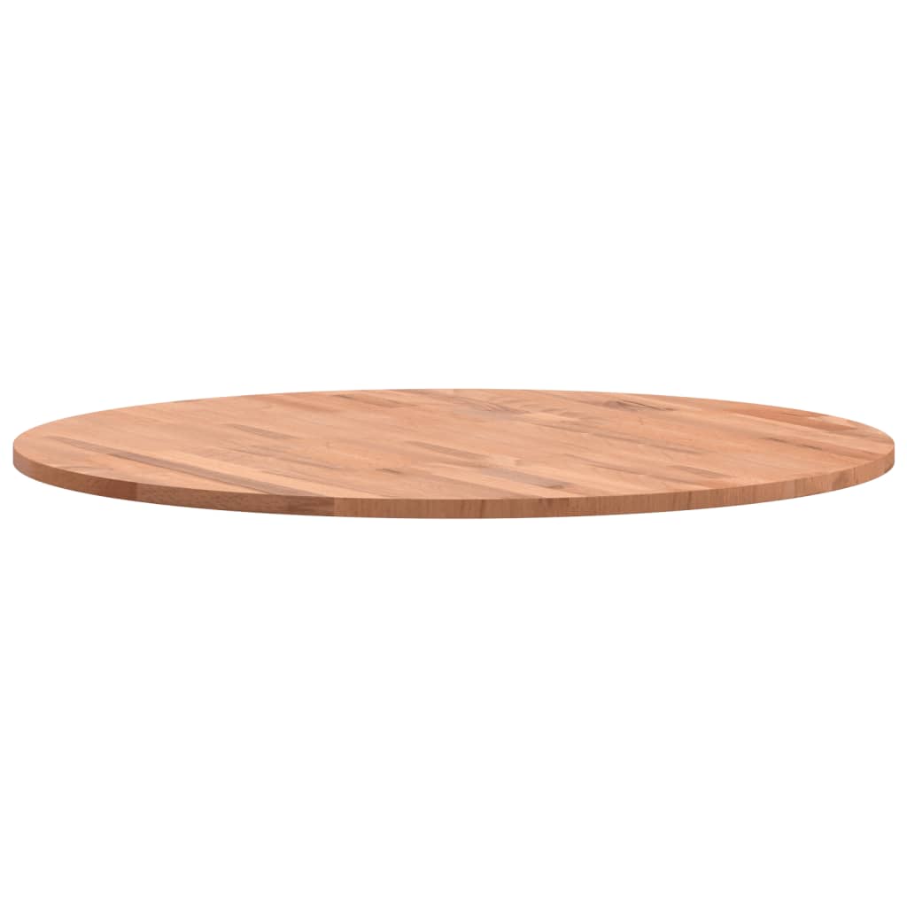 Table top Ø70x1.5 cm round solid beech wood