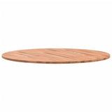 Table top Ø80x1.5 cm round solid beech wood