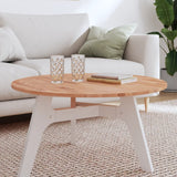 Table top Ø80x1.5 cm round solid beech wood