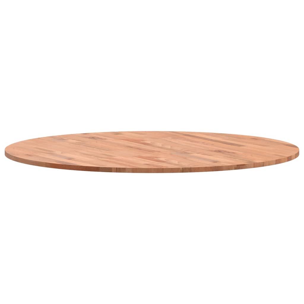 Table top Ø90x1.5 cm round solid beech wood