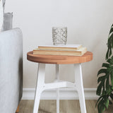 Table top Ø30x2.5 cm round solid beech wood