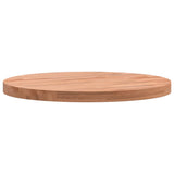 Table top Ø40x2.5 cm round solid beech wood