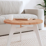 Table top Ø60x2.5 cm round solid beech wood