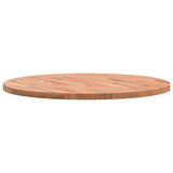 Table top Ø70x2.5 cm round solid beech wood