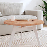 Table top Ø70x2.5 cm round solid beech wood