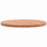 Dessus de table Ø80x4 cm rond bois massif de hêtre