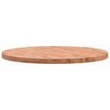 Table top Ø90x4 cm round solid beech wood