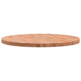 Table top Ø90x4 cm round solid beech wood