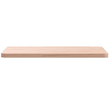 Table top 40x40x1.5 cm square solid beech wood