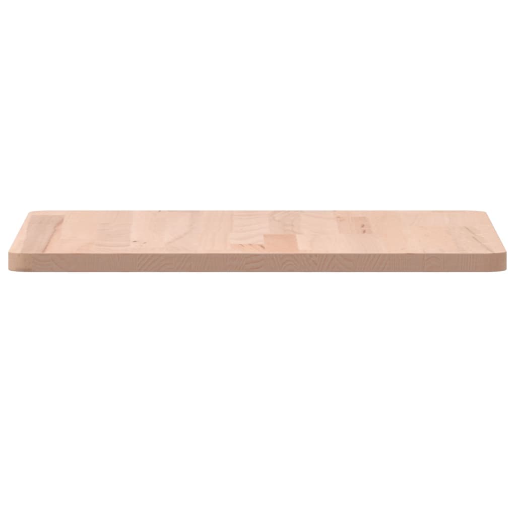 Table top 40x40x1.5 cm square solid beech wood