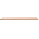 Table top 50x50x1.5 cm square solid beech wood