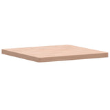 Table top 70x70x4 cm square solid beech wood