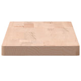 Étagère murale 80x20x2,5 cm bois massif de hêtre