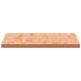 Desk top 80x55x2.5 cm solid beech wood