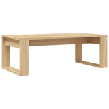 Table basse chêne sonoma 102x50x35 cm bois d'ingénierie