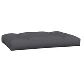 Coussins de palette lot de 7 anthracite tissu