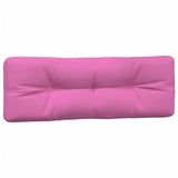 Coussins de palette lot de 7 rose tissu