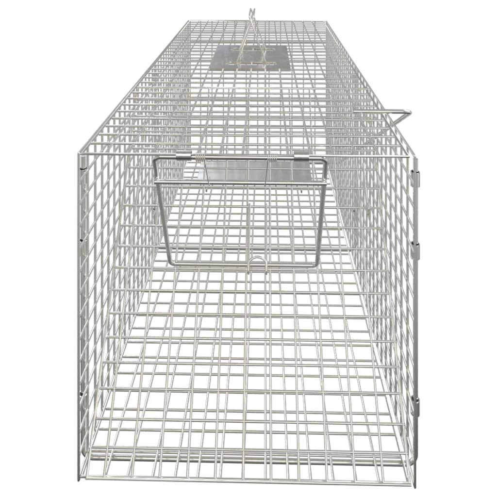 Animal trap 64.5x25x26.5 cm galvanized iron