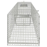 Animal trap 64.5x25x26.5 cm galvanized iron