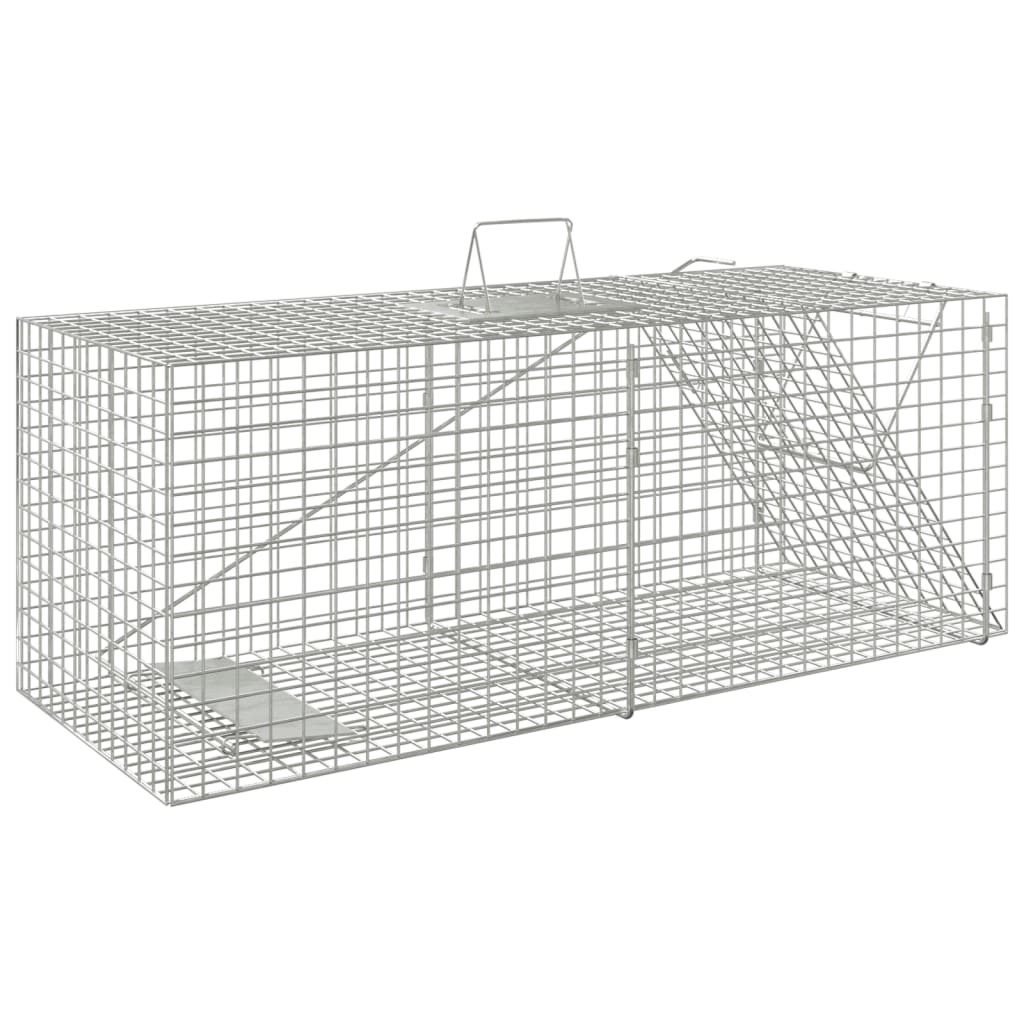 Animal trap 64.5x25x26.5 cm galvanized iron