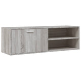 Meuble TV sonoma gris 120x34x37 cm bois d'ingénierie