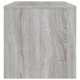 Meuble TV sonoma gris 120x34x37 cm bois d'ingénierie