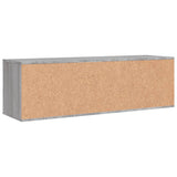 Meuble TV sonoma gris 120x34x37 cm bois d'ingénierie