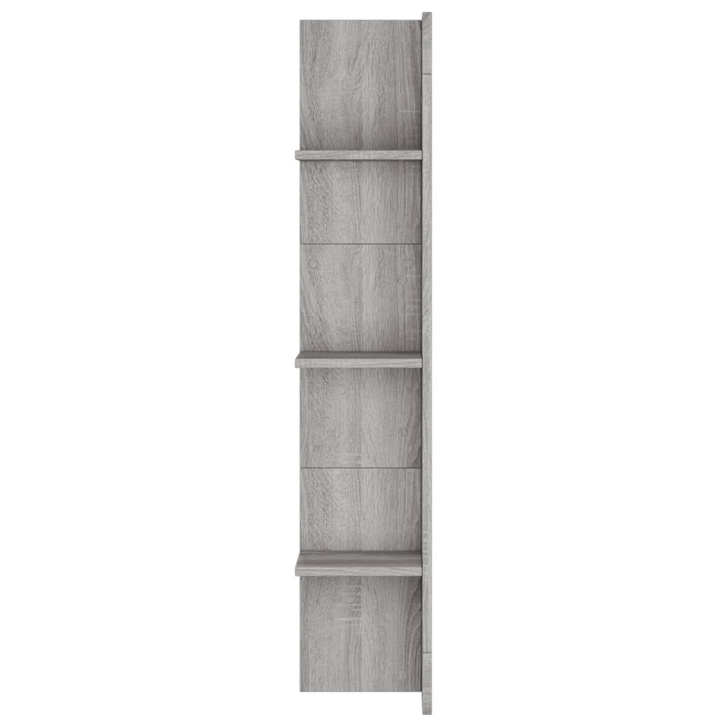 Meuble TV sonoma gris 152x22x113 cm bois d'ingénierie