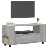 Meuble TV sonoma gris 102x34,5x43 cm bois d'ingénierie