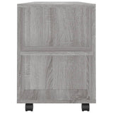 Meuble TV sonoma gris 102x34,5x43 cm bois d'ingénierie