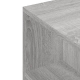 Meuble TV sonoma gris 102x34,5x43 cm bois d'ingénierie