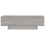 Sonoma coffee table gray 100x49.5x31 cm engineered wood