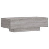 Sonoma coffee table gray 100x49.5x31 cm engineered wood