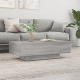 Sonoma coffee table gray 100x49.5x31 cm engineered wood