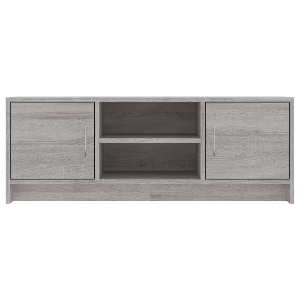 Meuble TV sonoma gris 102x30x37,5 cm bois d'ingénierie