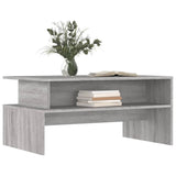 Sonoma coffee table gray 90x55x42.5 cm engineered wood