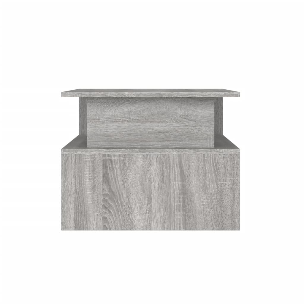 Sonoma coffee table gray 90x55x42.5 cm engineered wood