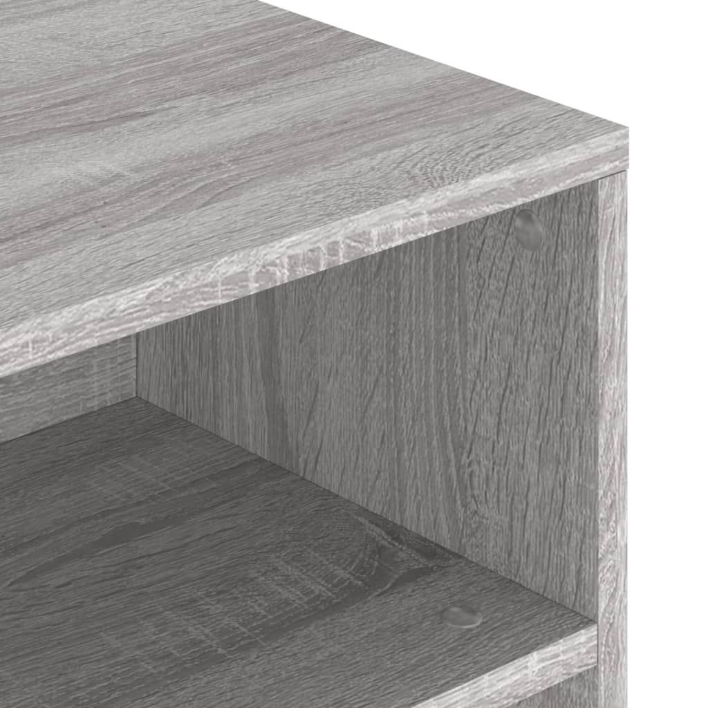 Sonoma coffee table gray 90x55x42.5 cm engineered wood