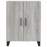 Sonoma high sideboard gray 69.5x34x180 cm Engineered wood