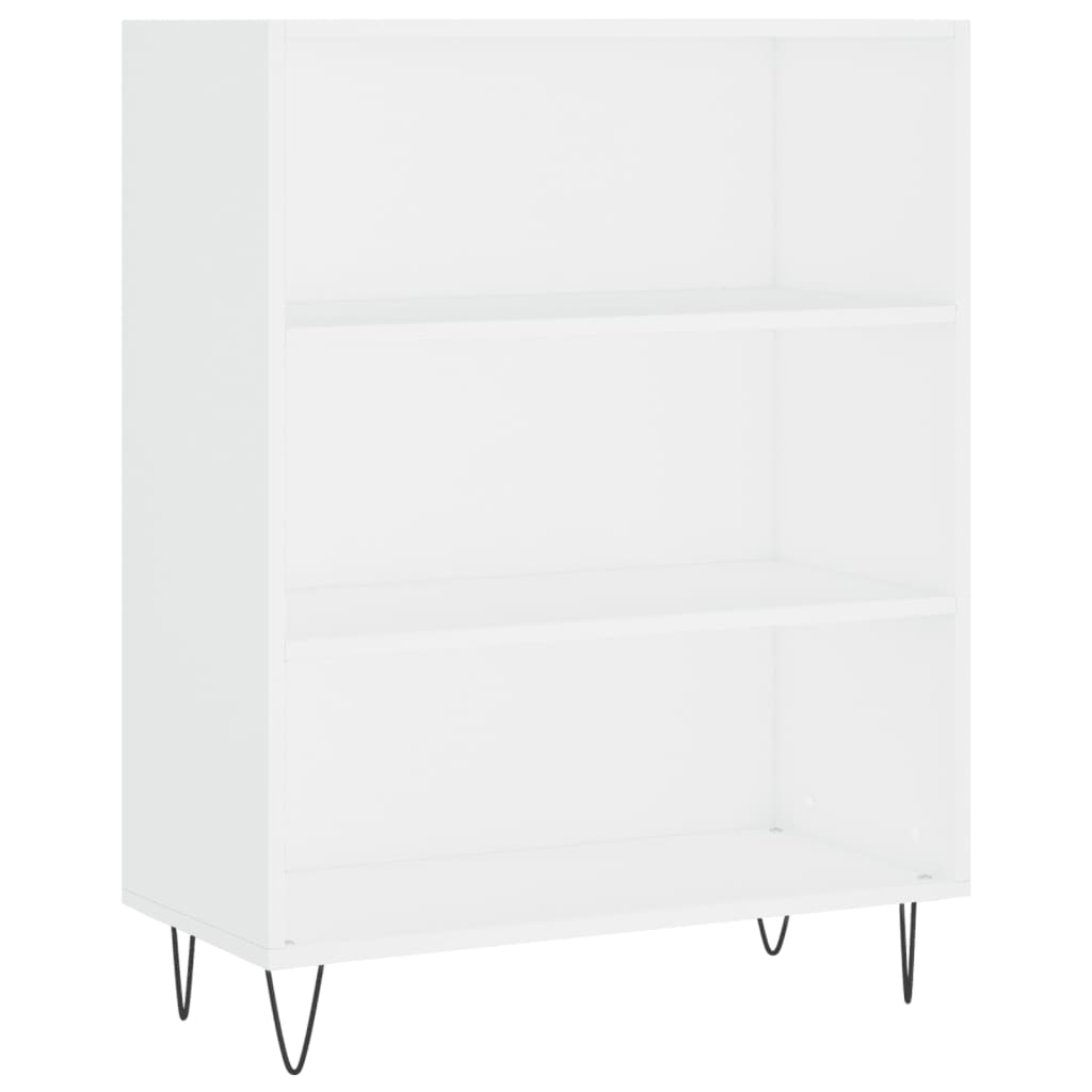 White sideboard 69.5x32.5x180 cm engineered wood