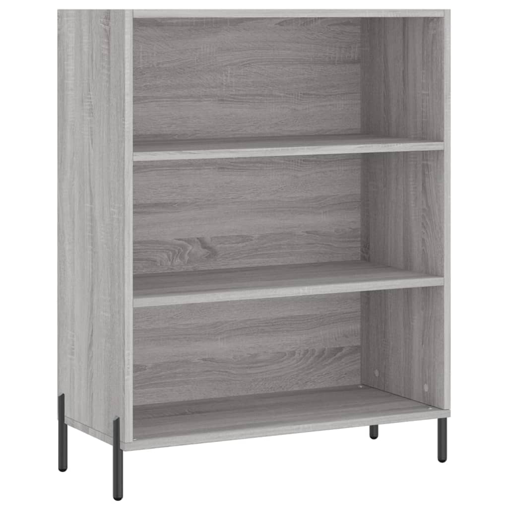 Buffet sonoma gris 69,5x32,5x180 cm bois d'ingénierie