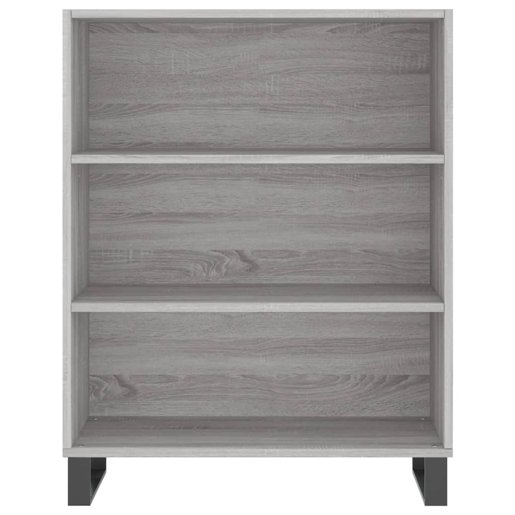 Buffet sonoma gris 69,5x32,5x180 cm bois d'ingénierie