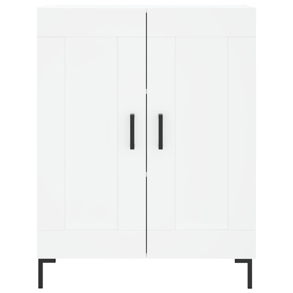 High sideboard White 69.5x34x180 cm Engineered wood