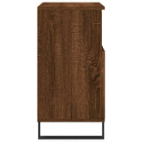 Sideboards 2 pcs oak brown engineered wood