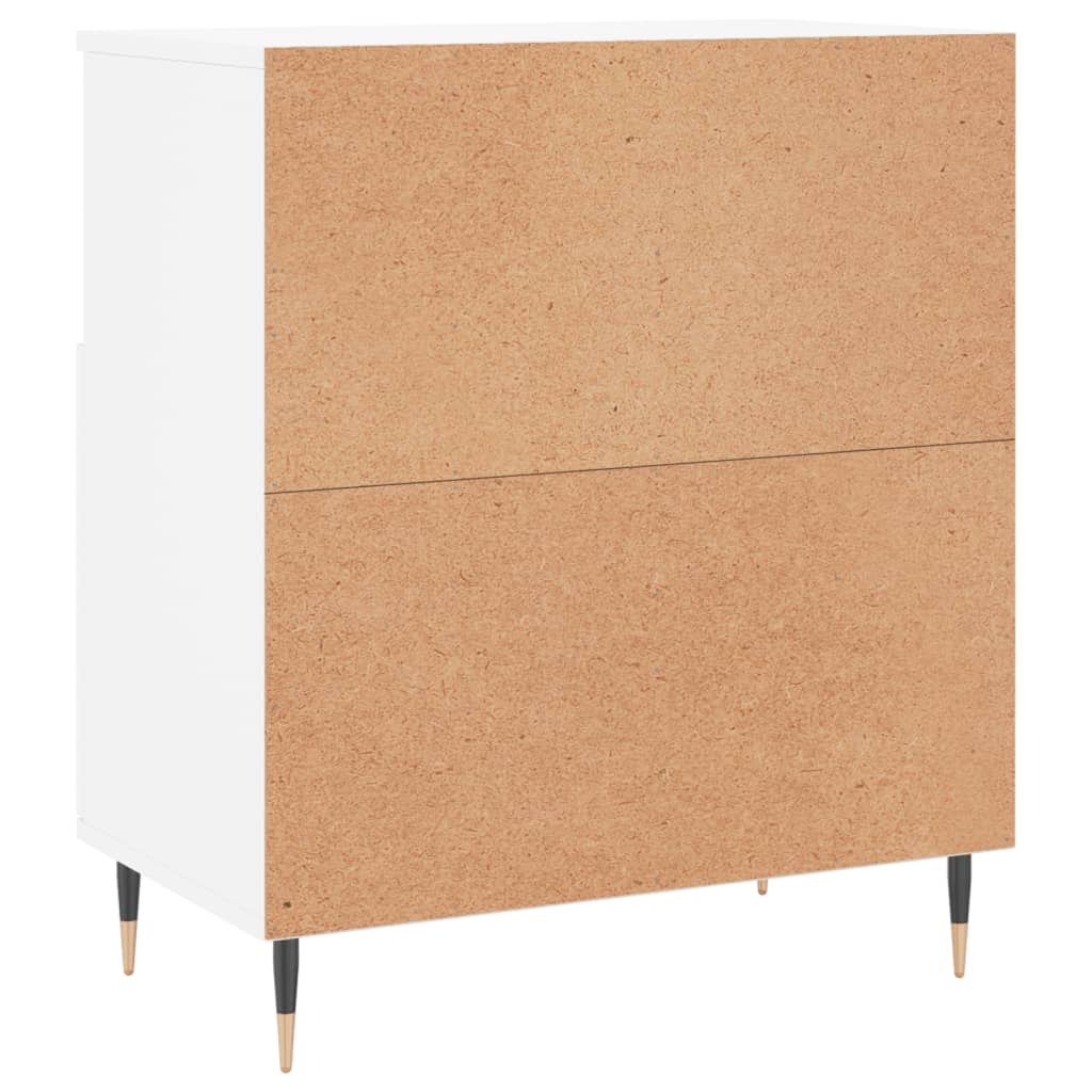 Buffets 3 pcs Blanc Bois d'ingénierie