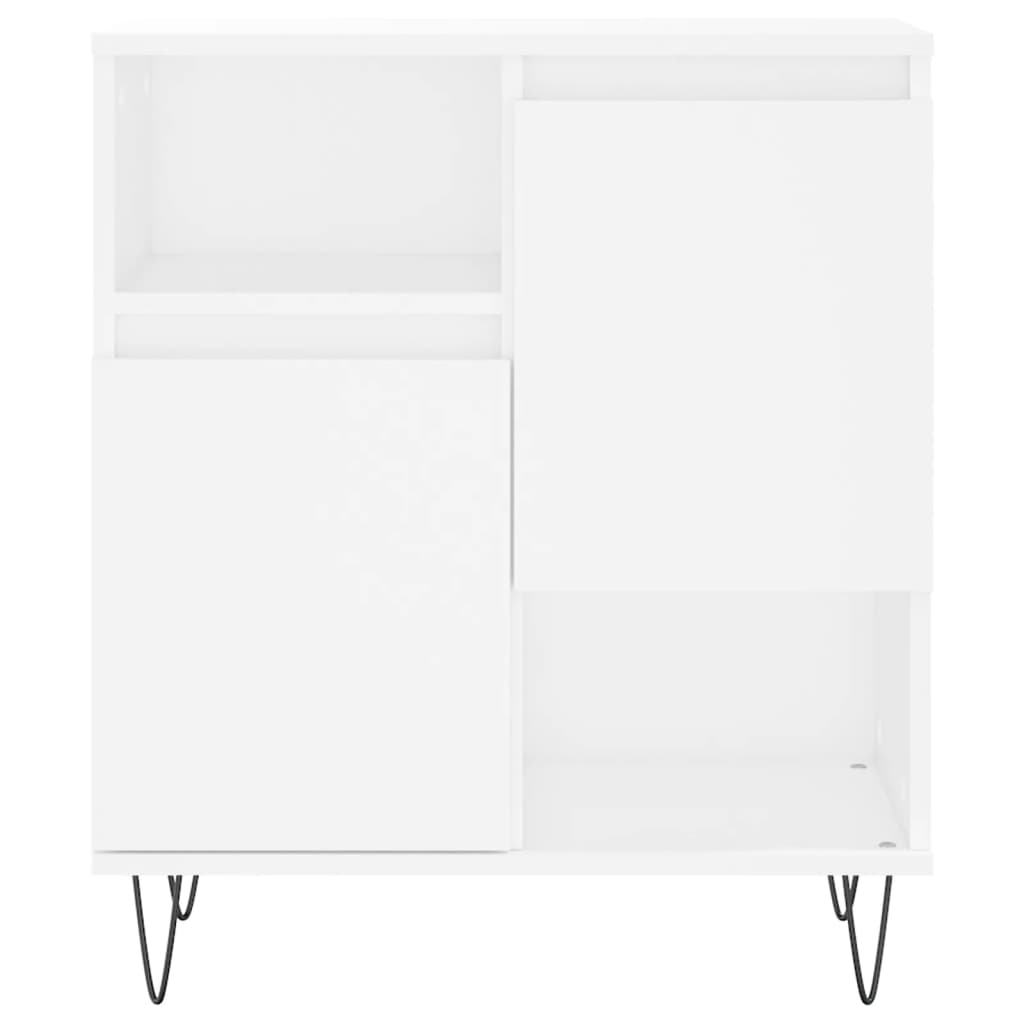 Buffets 3 pcs Blanc Bois d'ingénierie