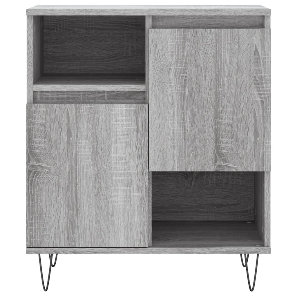 Sideboards 3 Stk. Sonomagrau Holzwerkstoff