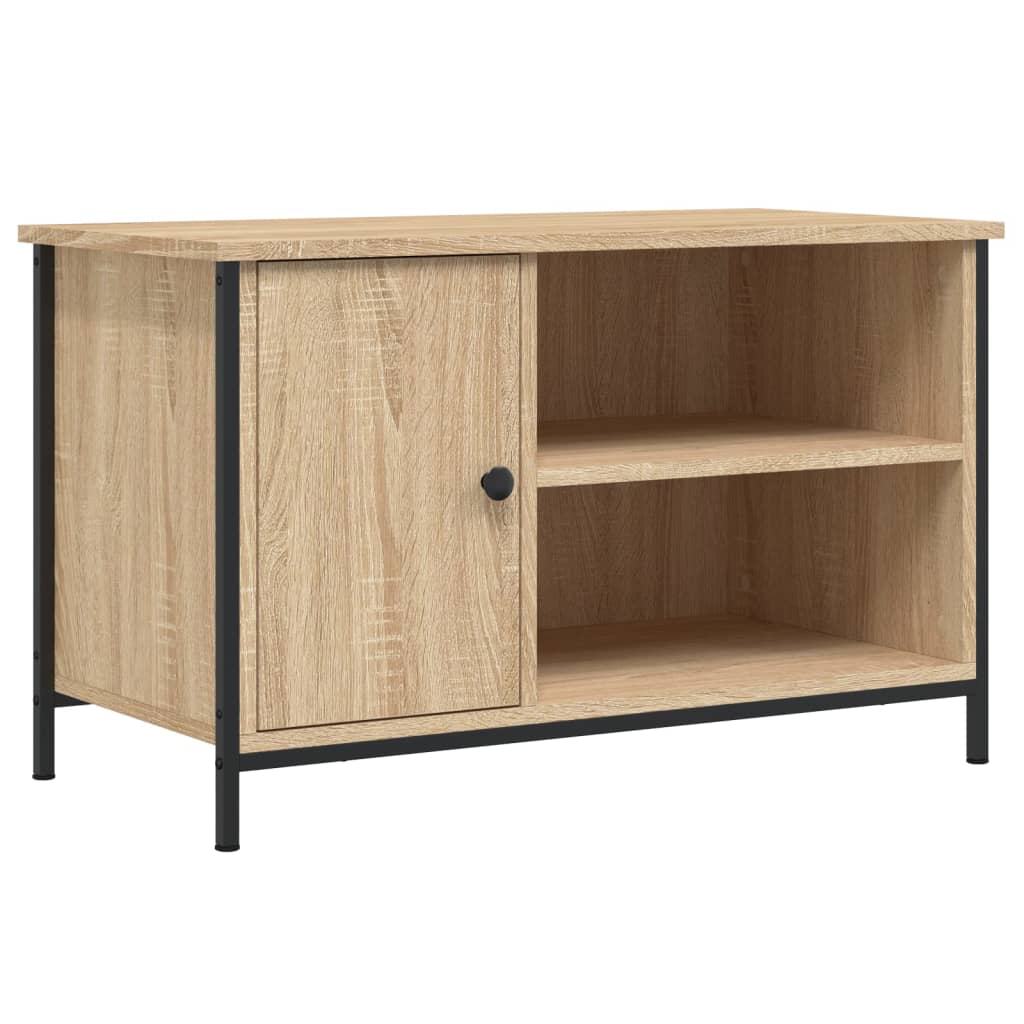 Meuble TV Chêne sonoma 80x40x50 cm Bois d'ingénierie