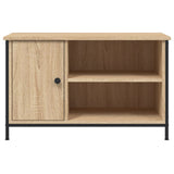 Meuble TV Chêne sonoma 80x40x50 cm Bois d'ingénierie